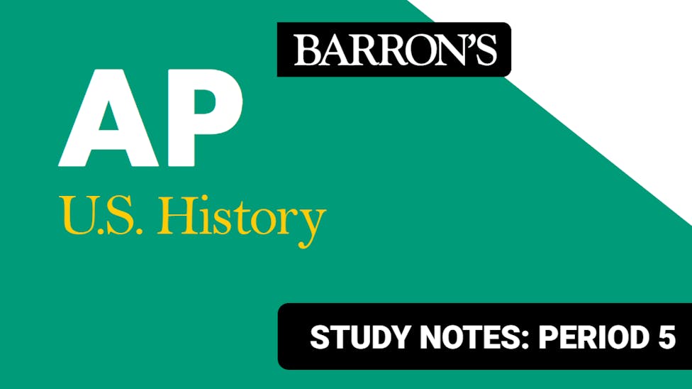 AP U.S. History Notes: Period 5