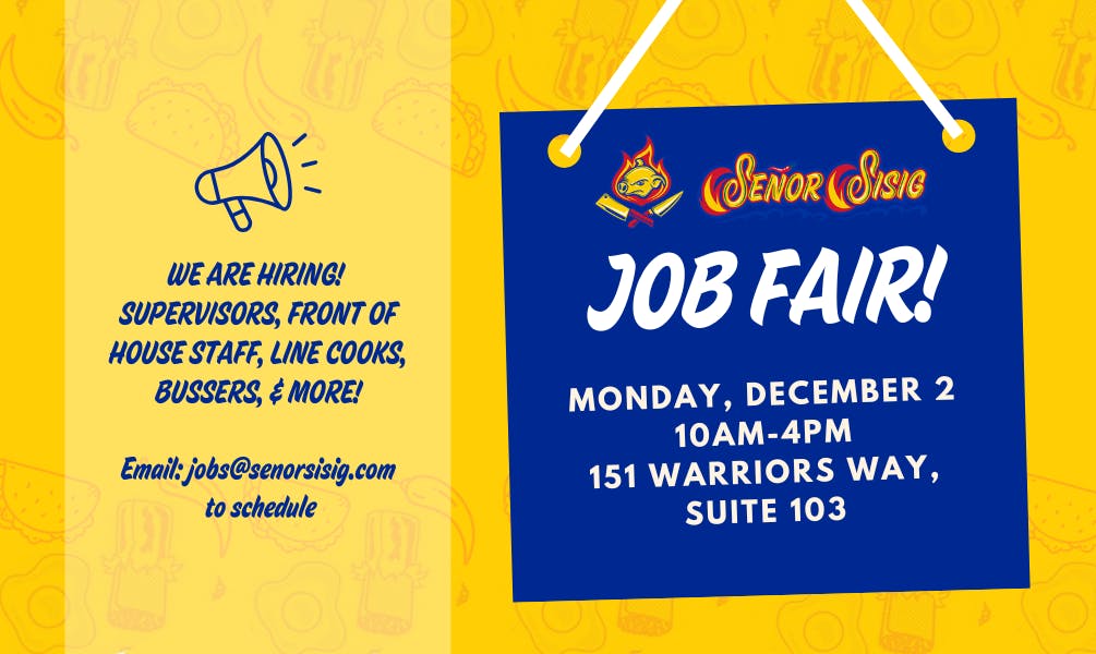 Señor Sisig Job Fair