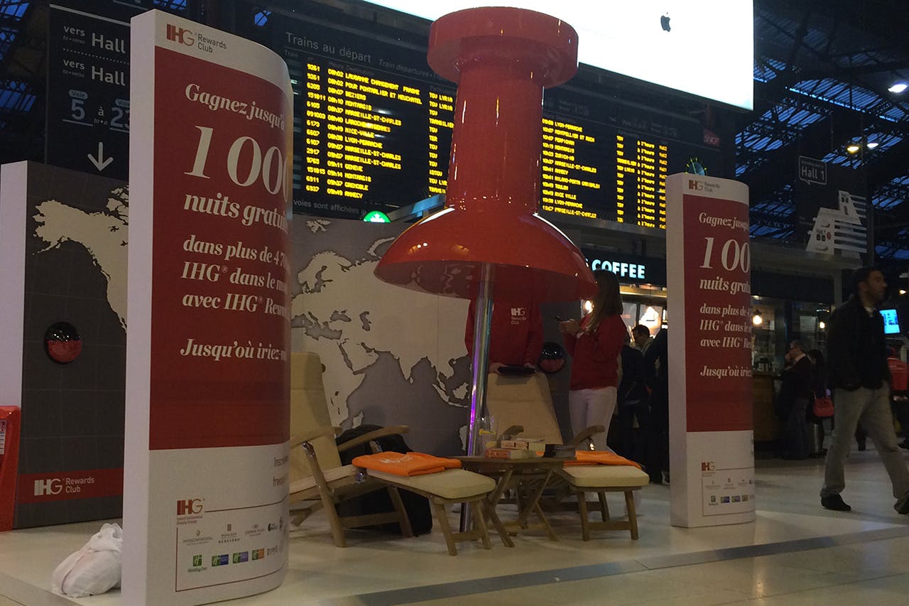 IHG Where Would You Go Gare du Nord