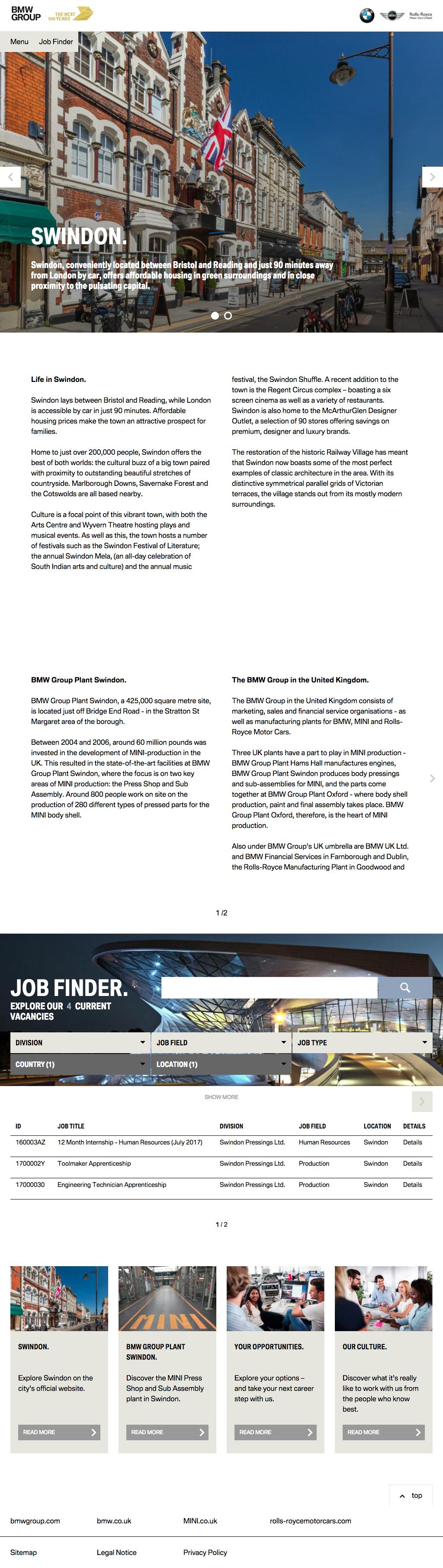 BMW Career Portal | Bashkim Isai