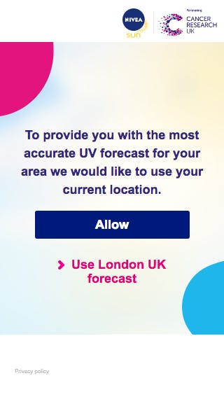 Nivea CRUK Location 320