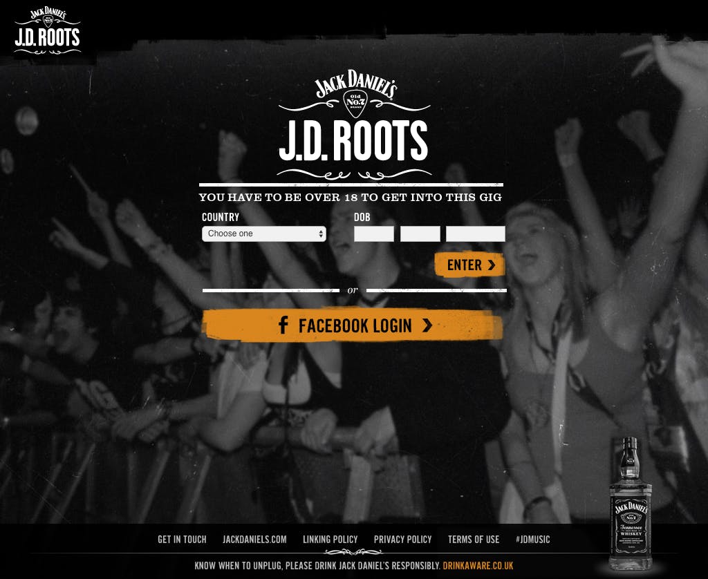 JD Roots Age Gate 1024