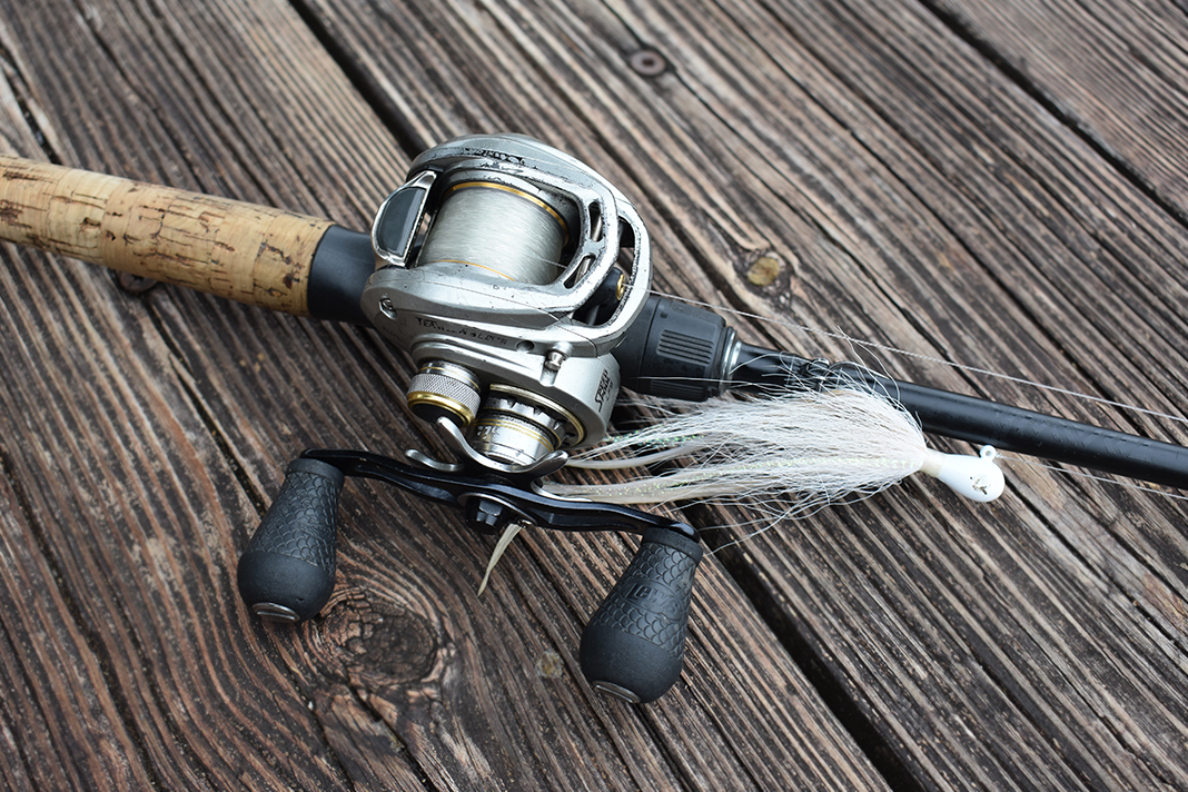 hair jig rod