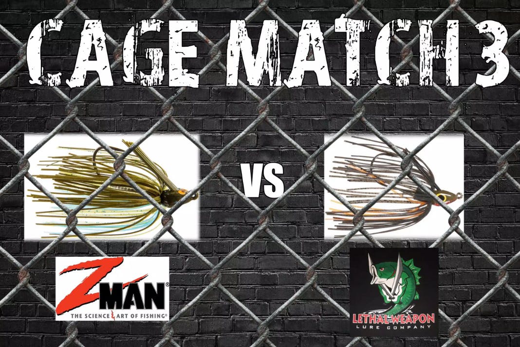 Cage Match - ZMan CrossEyeZ Snakehead Swim Jig vs. Lethal Weapon II Swim Jig
