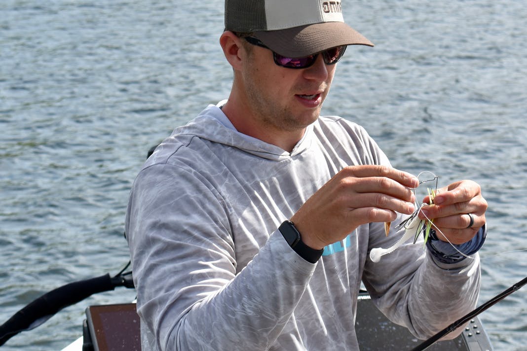 How to Fish a Spinnerbait Around Heavy Cover/Trees with Patrick Walters