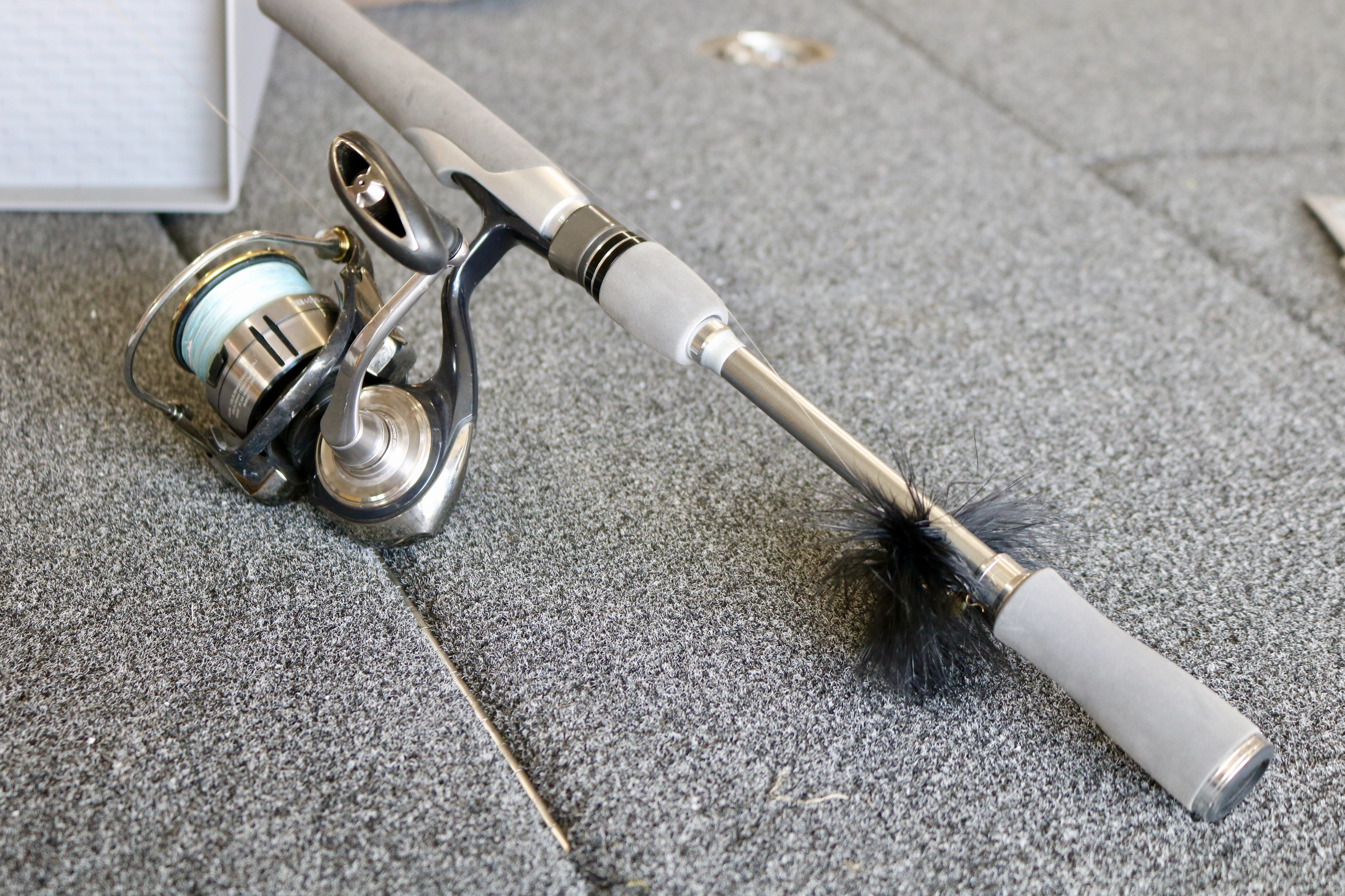 Finesse/Marabou Hair Jig Setup (Rod/Reel/Line) - Seth Feider