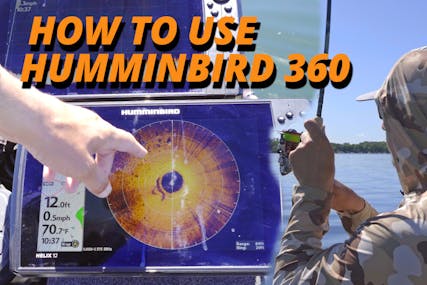 How to use Humminbird MEGA 360 with Bob Downey