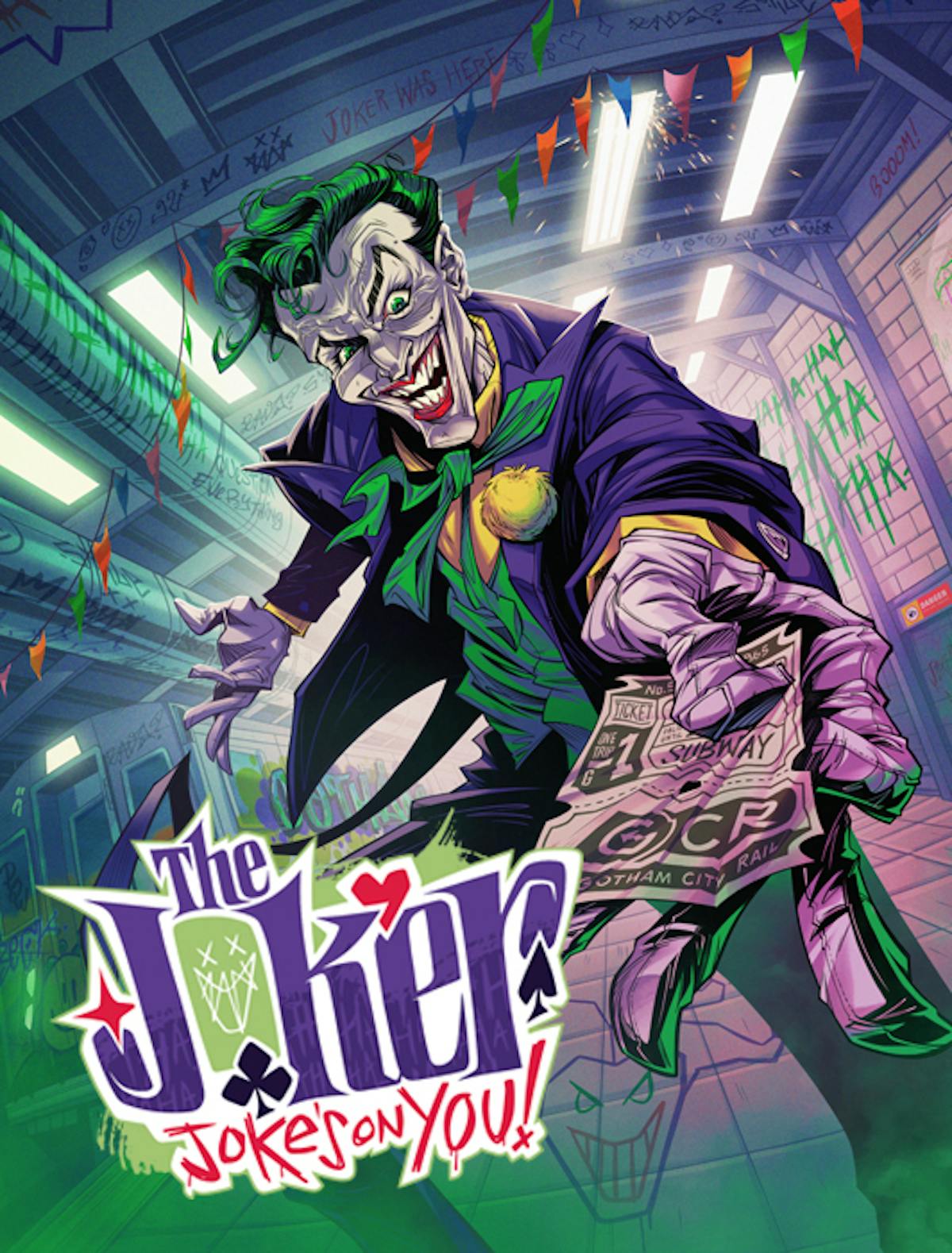 the Joker Batman Escape game paris