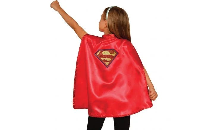 Cape et Serre tête Supergirl pour fille