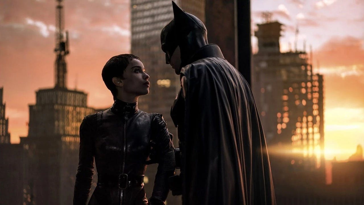 Batman et Catwoman dans The Batman