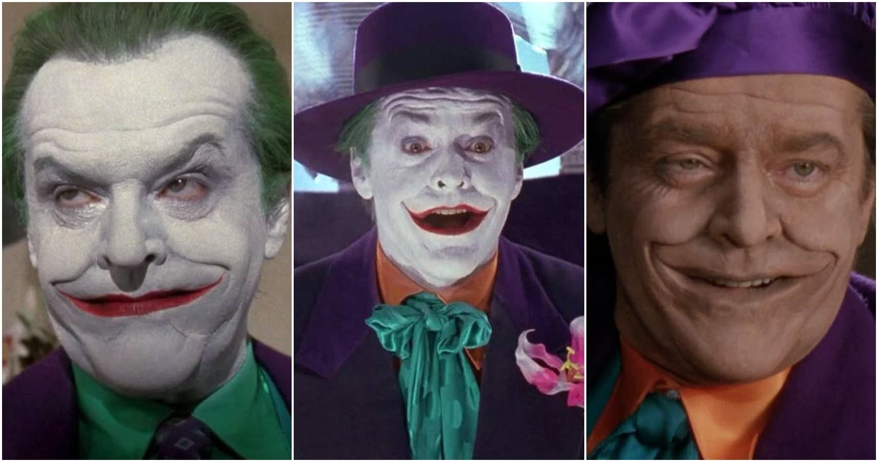 Jack Nicholson, un maquillage spécial