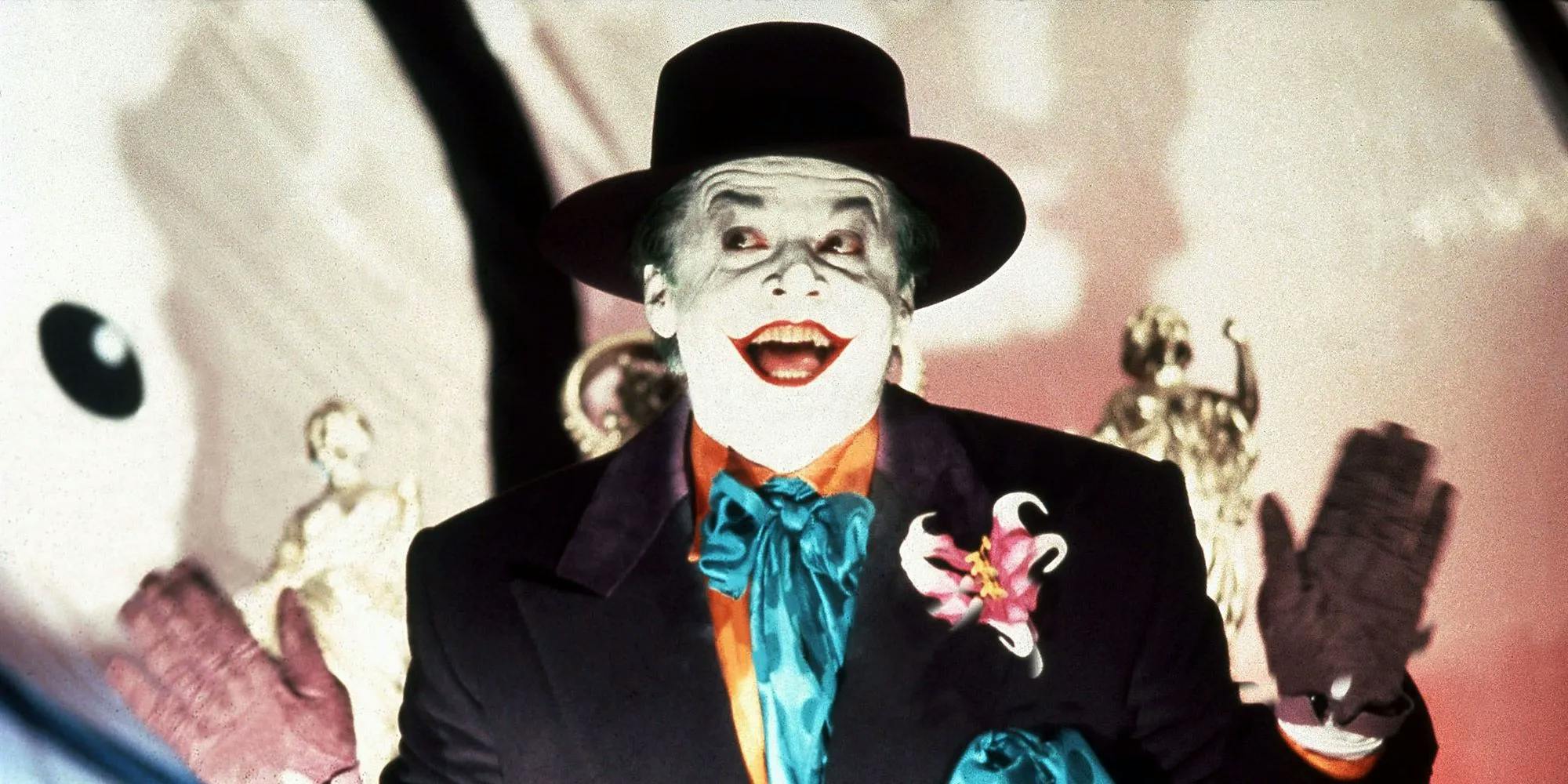 Jack Nicholson, incarnant le Joker dans Batman 1989