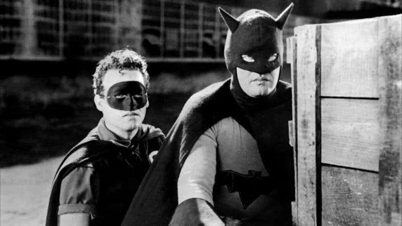 La première apparition de Batman dans un film