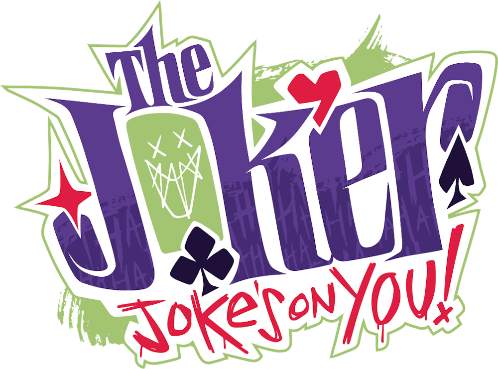 The Joker joke's on you logo - Batman Escape