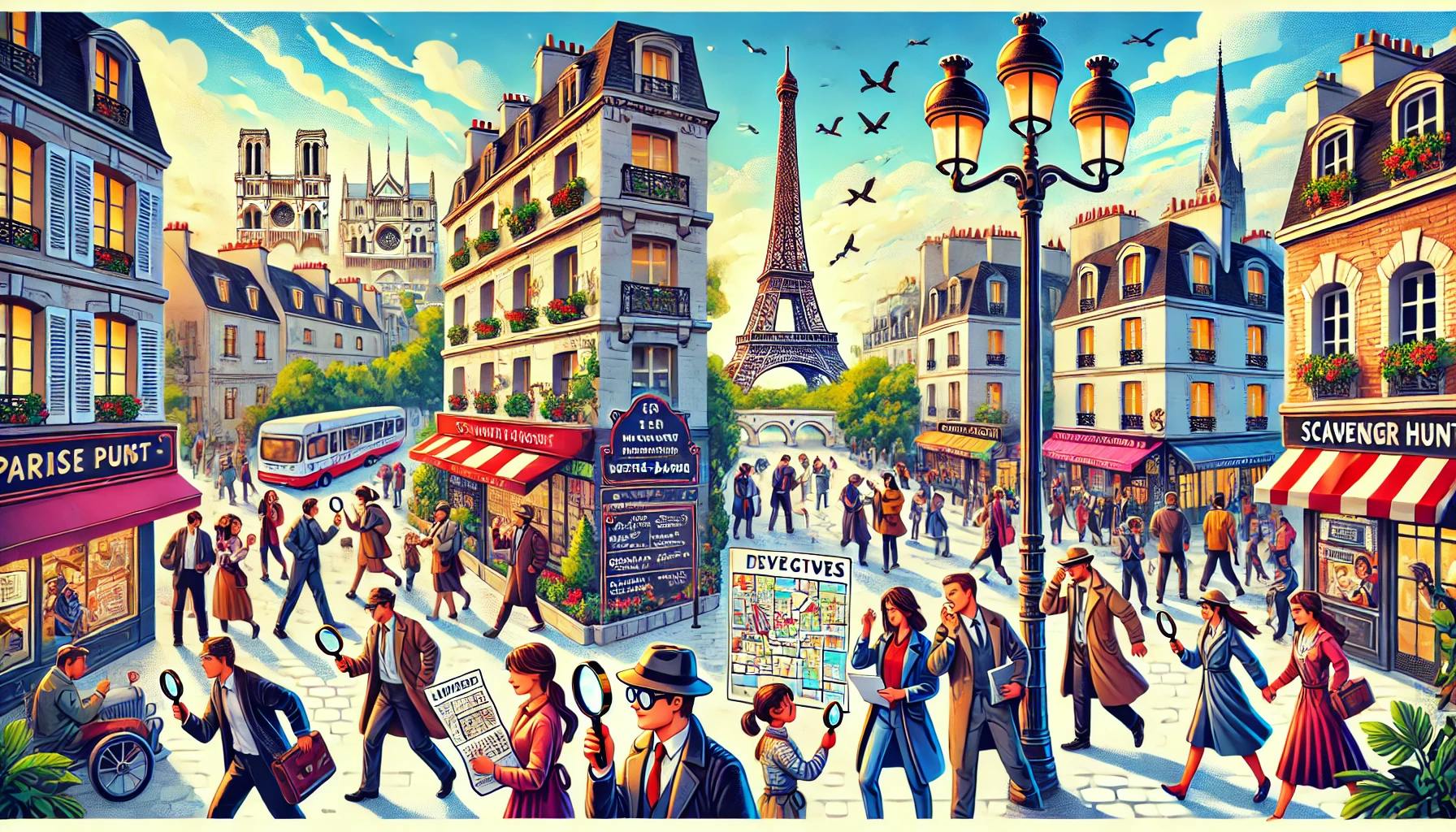 Jeu de Piste à Paris