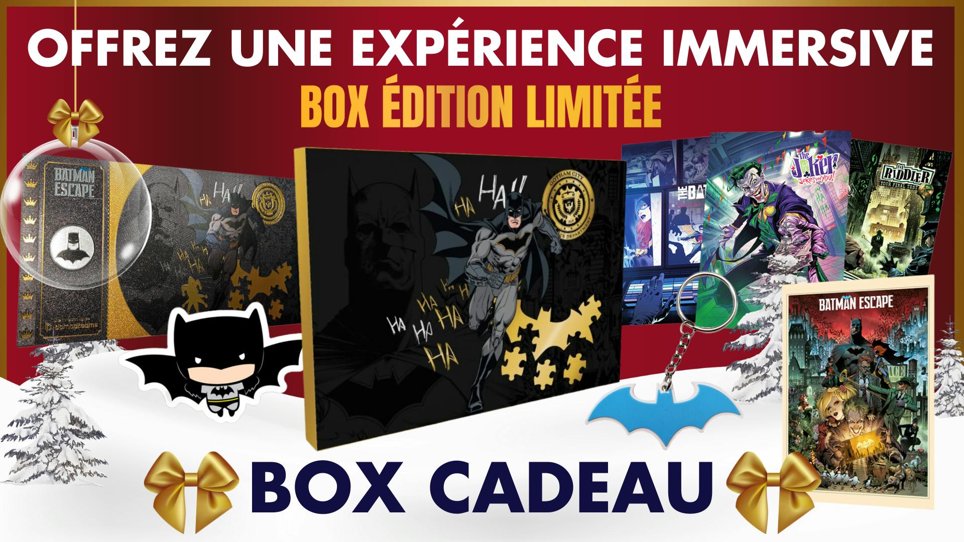 BOX EDITION LIMITE NOEL BATMAN