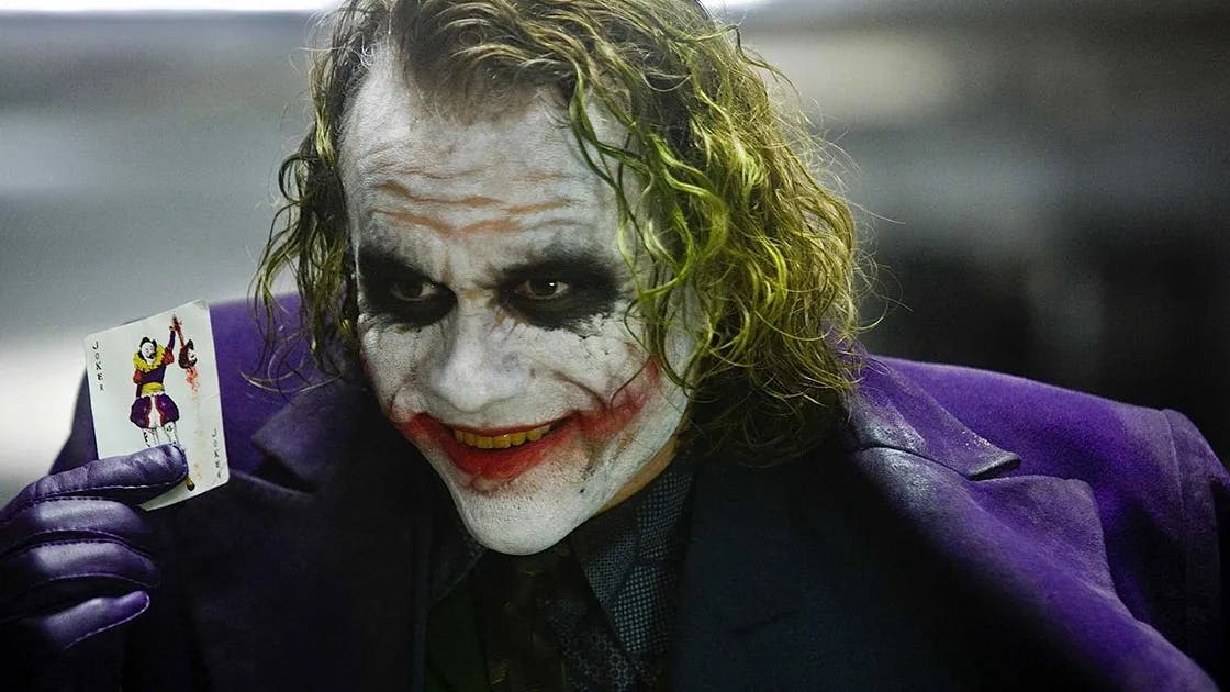 Heath Ledger dans le rôle du Joker