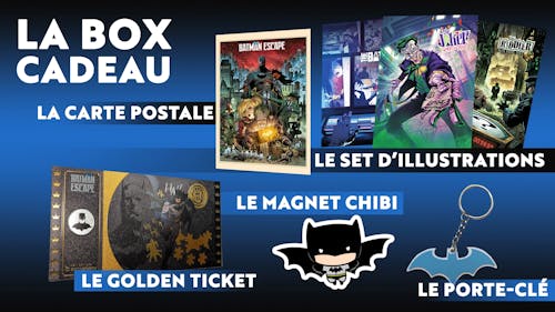 Box Cadeau Batman Escape