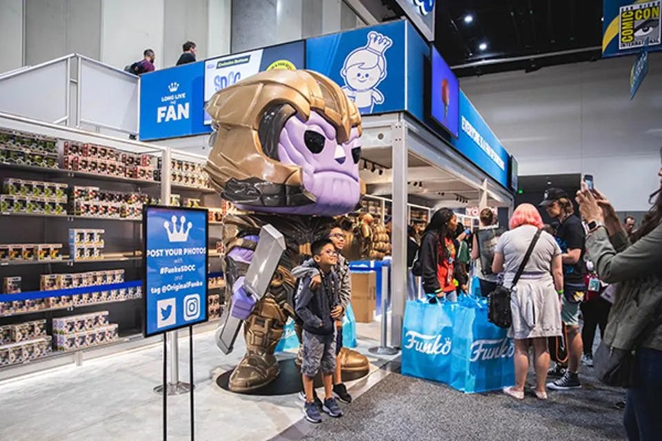 Funko Pop au Comic Con