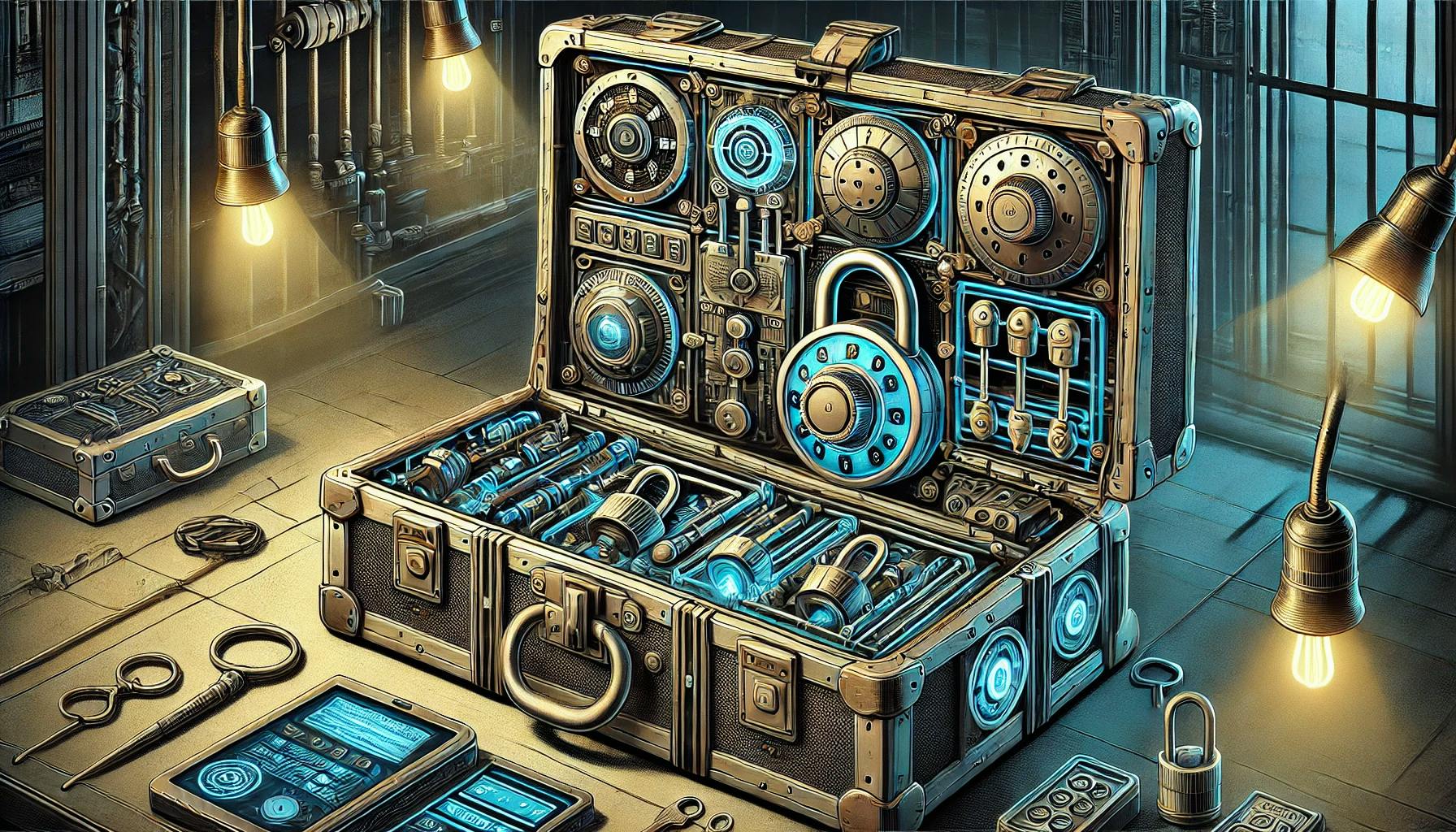 Coffre verrouillé d'Escape Game