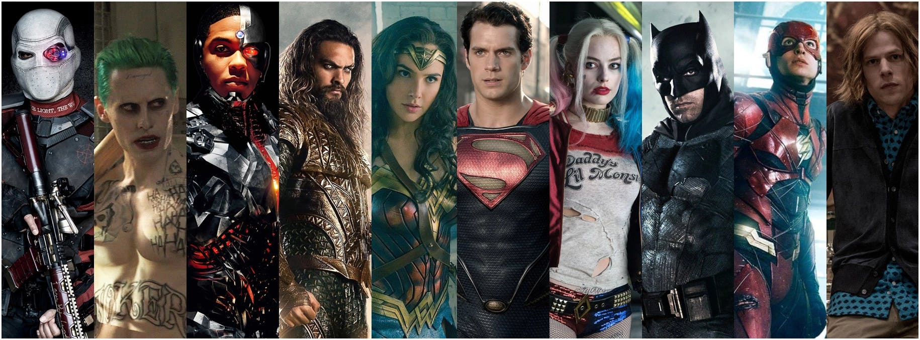Tous les personnages DC Comics au cinéma