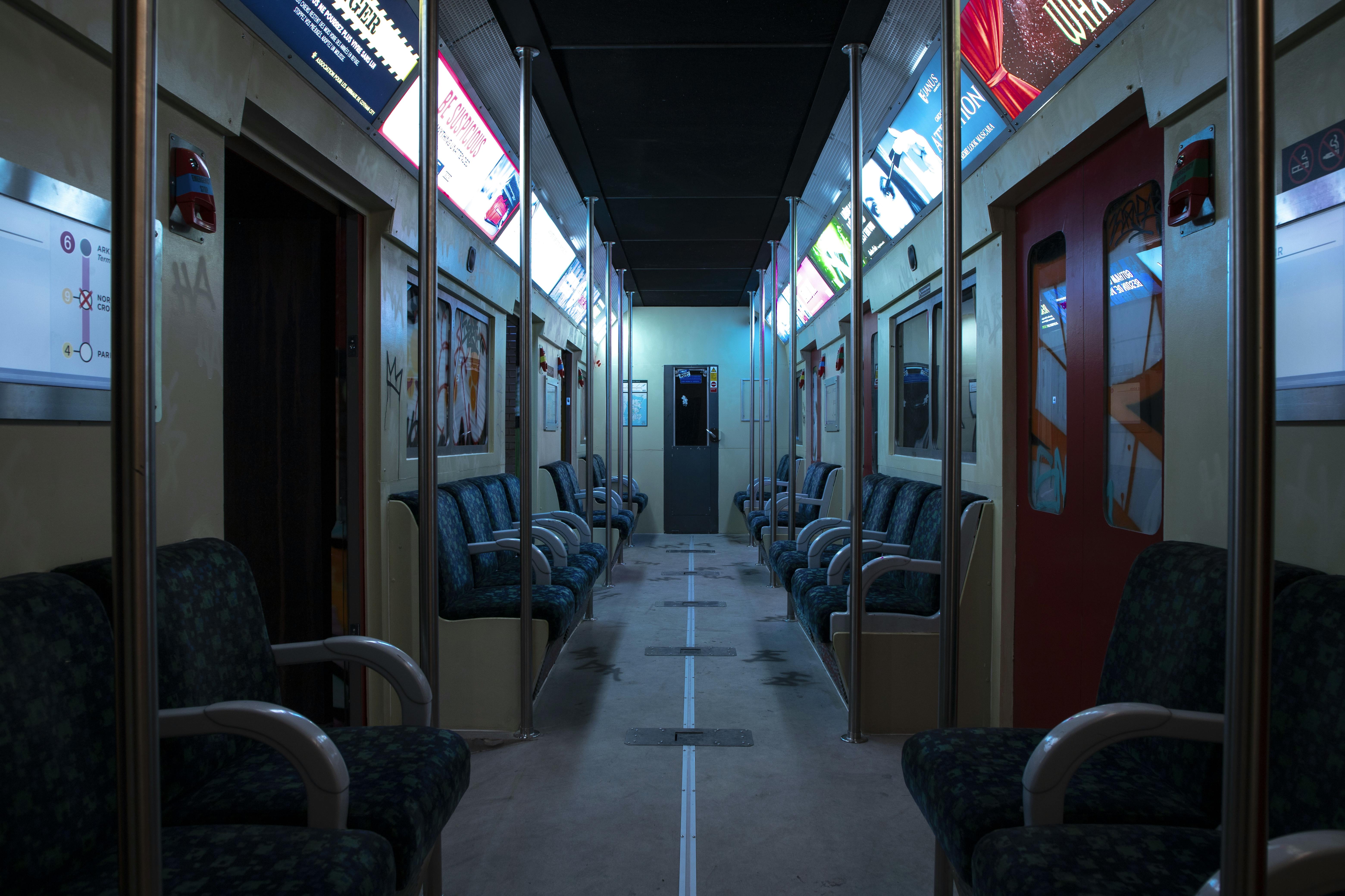 Décor de Métro pour l'escape game à Paris