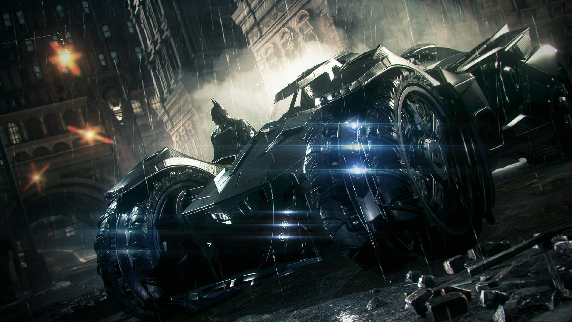 Batmobile dans les jeux Arkham