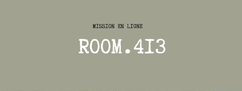 Escape Game en ligne : Room 413