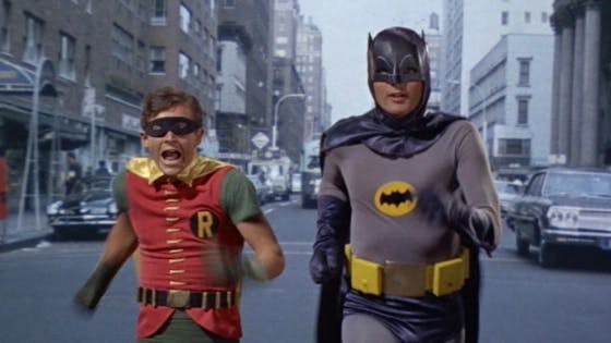 Batman et Robin dans la série TV Batman 1960