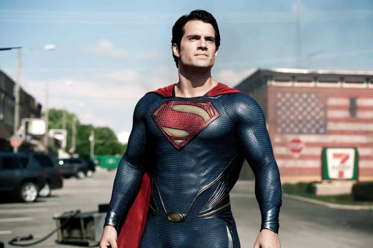 Henry Cavill dans le rôle de Superman