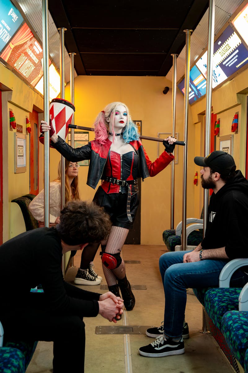 Harley Quinn comédienne escape game batman métromé