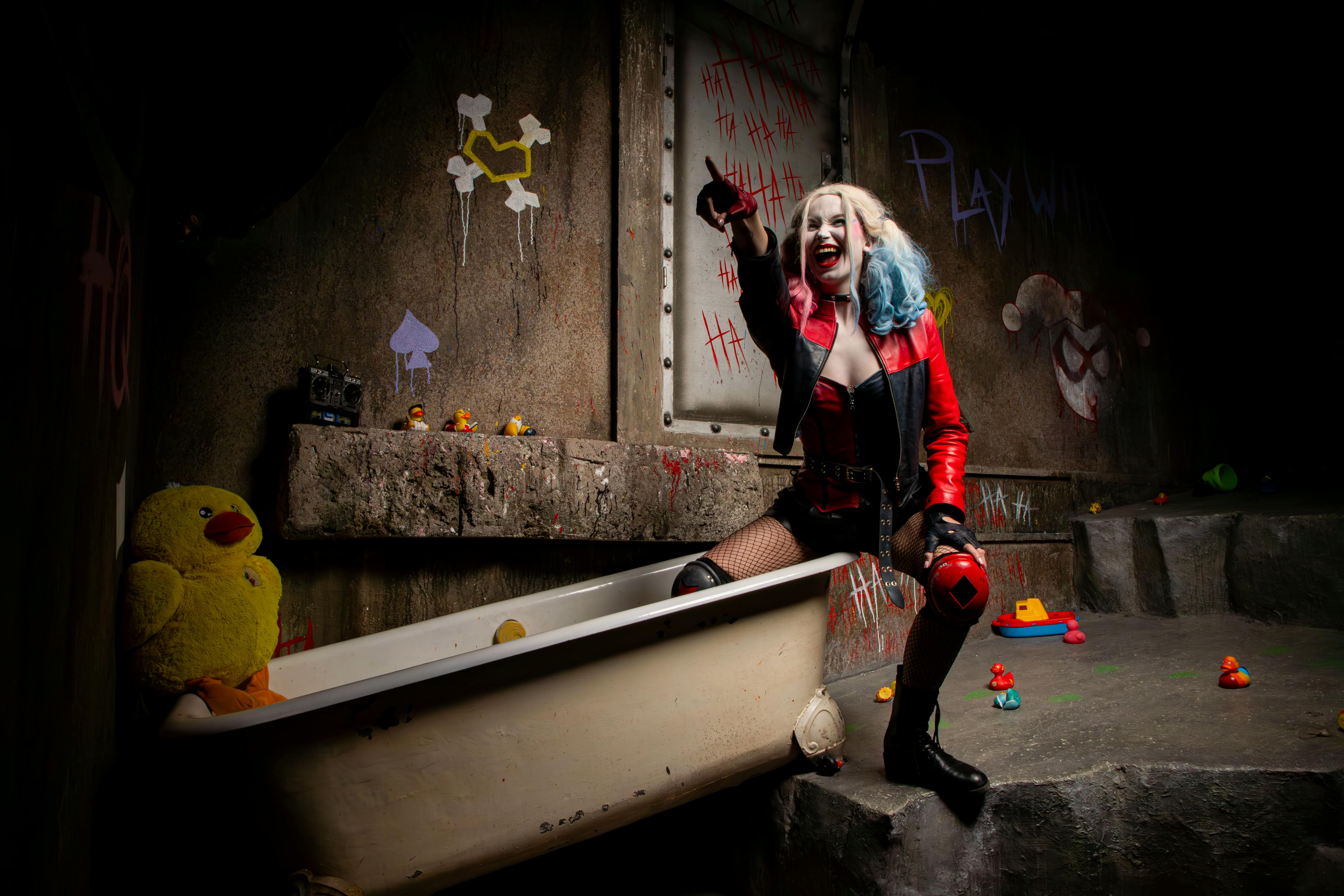 Harley Quinn Joker escape game paris