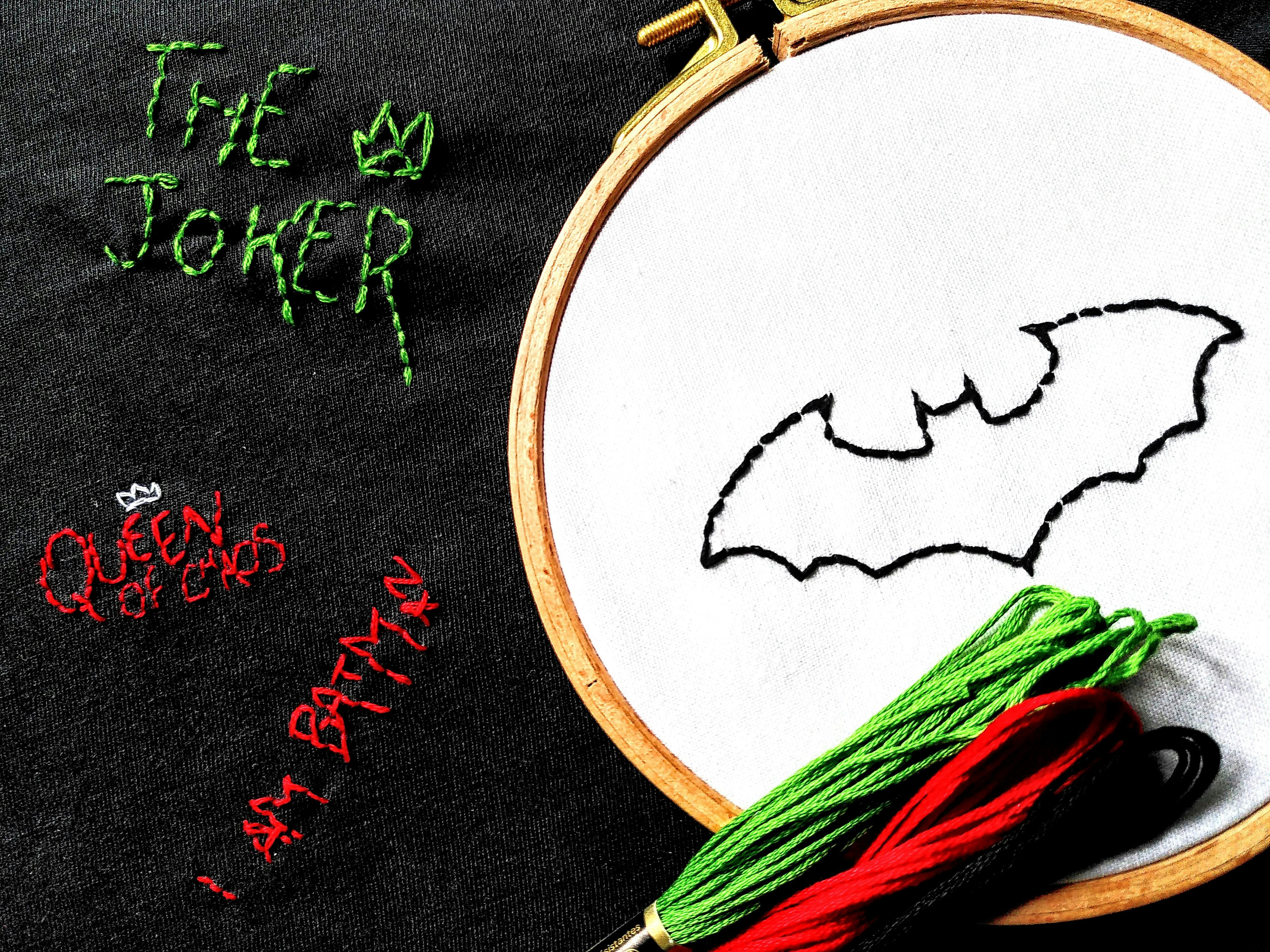 Broderie Batman