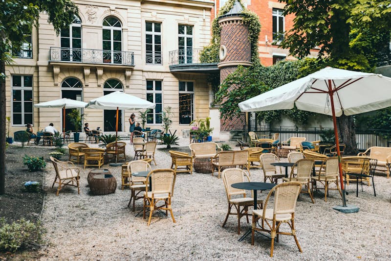 Les jardins de We are Club à Paris