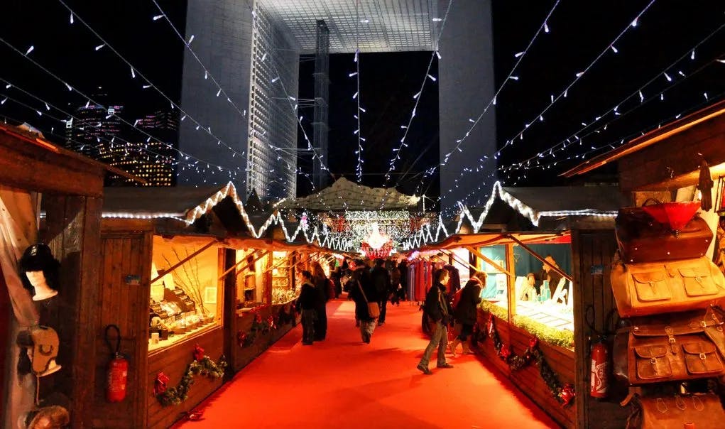 Marché de Noël à La Défense Paris