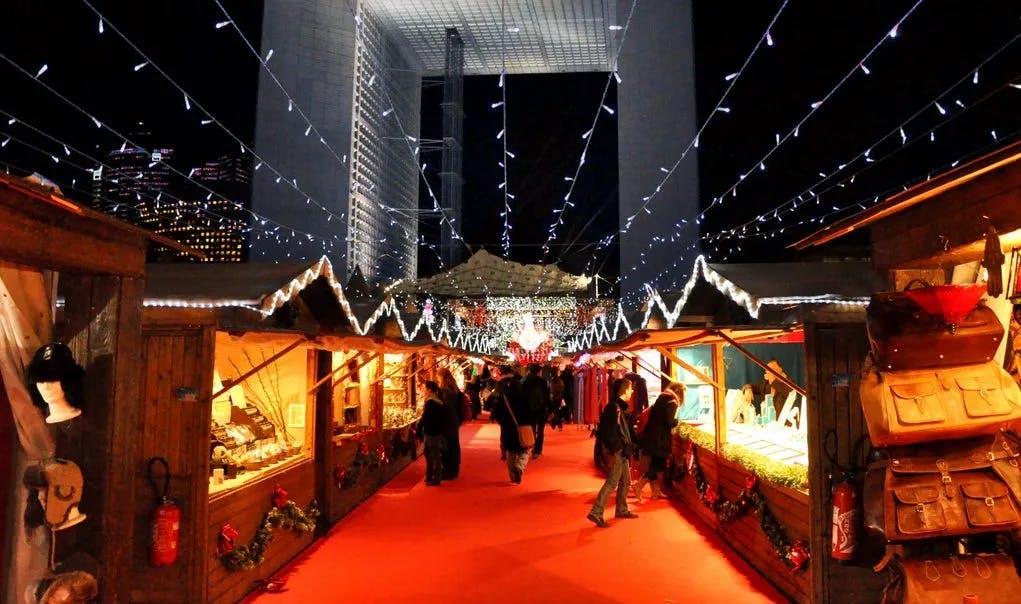 Marché de Noël à La Défense Paris