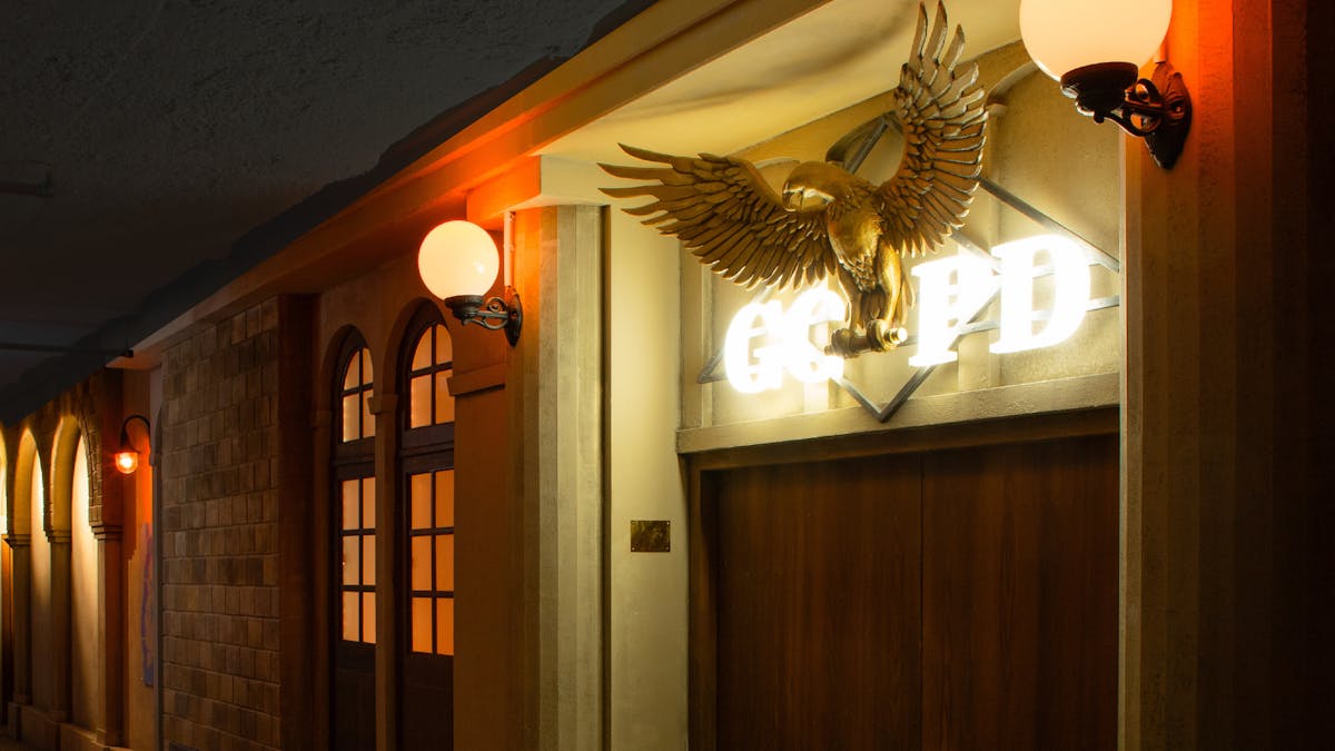 Entrée Commissariat Gotham City