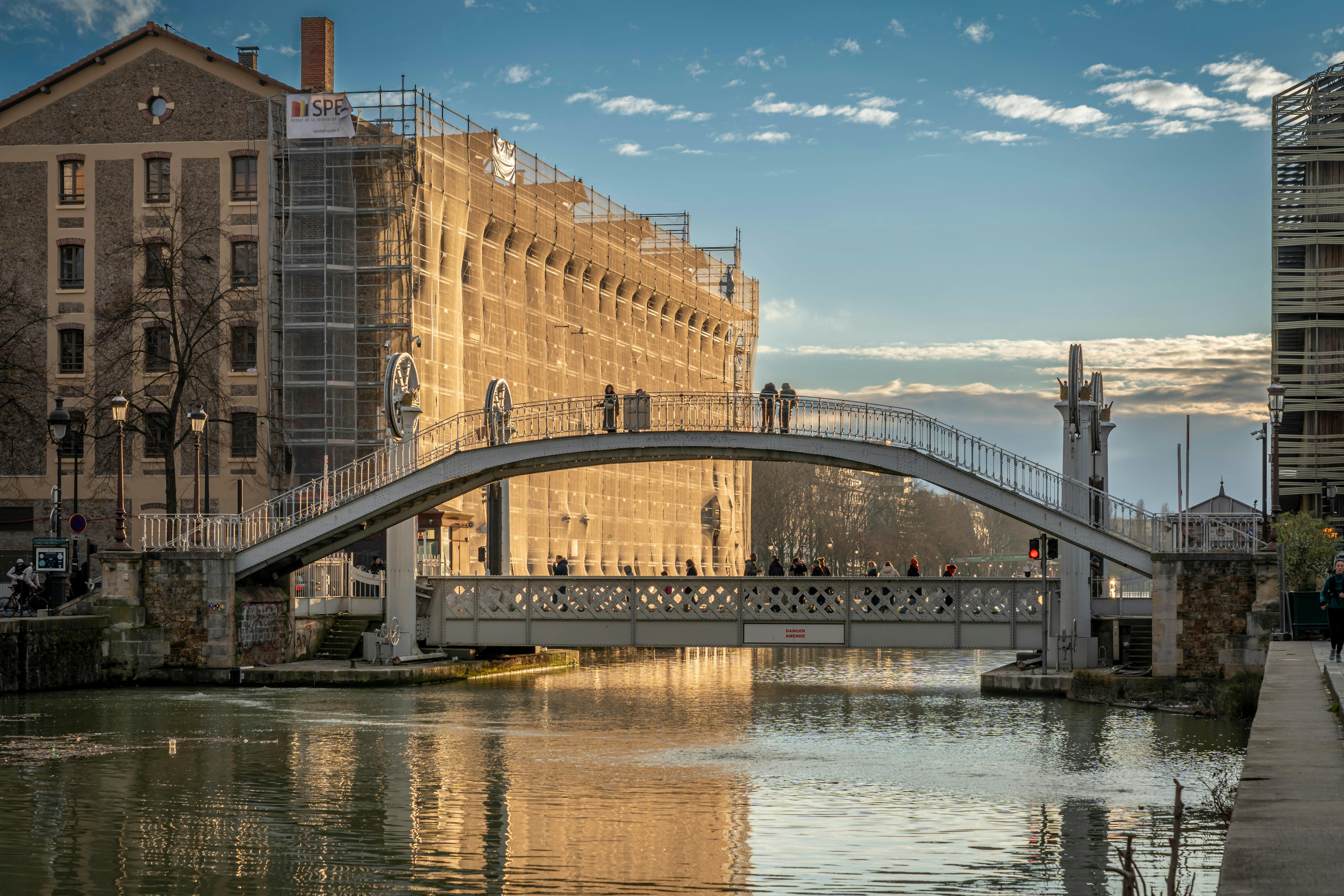 Balade dans le quartier de la Villette
