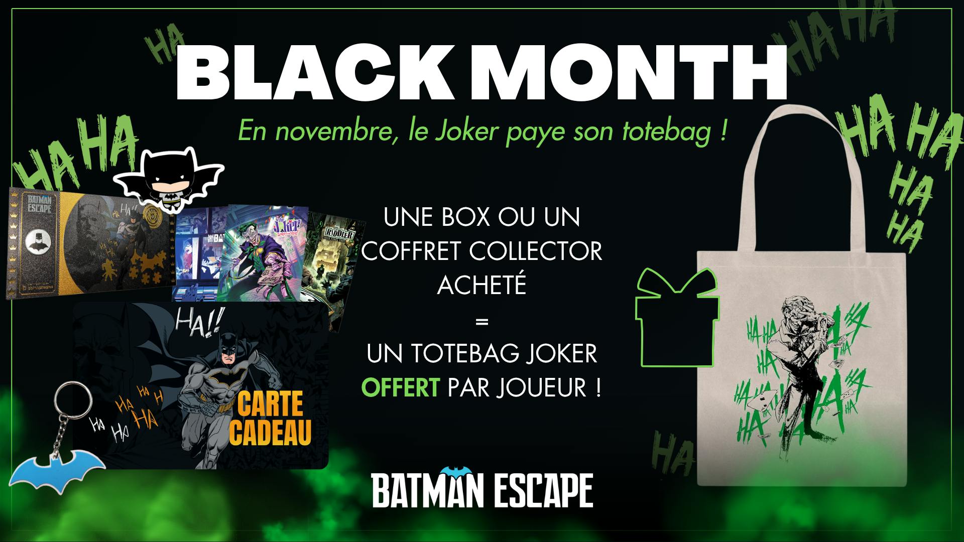 coffret cadeau black month