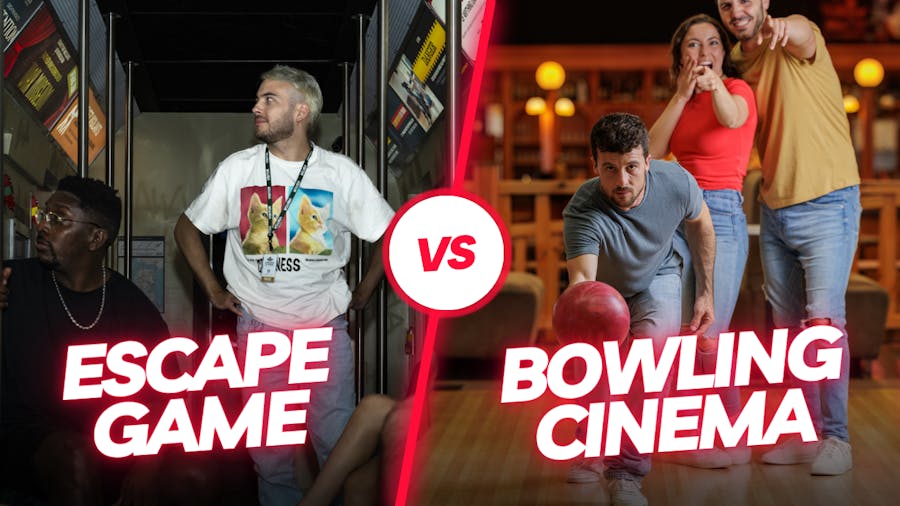 Sortie de groupe à Paris : Escape Game, Laser ou Bowling ?