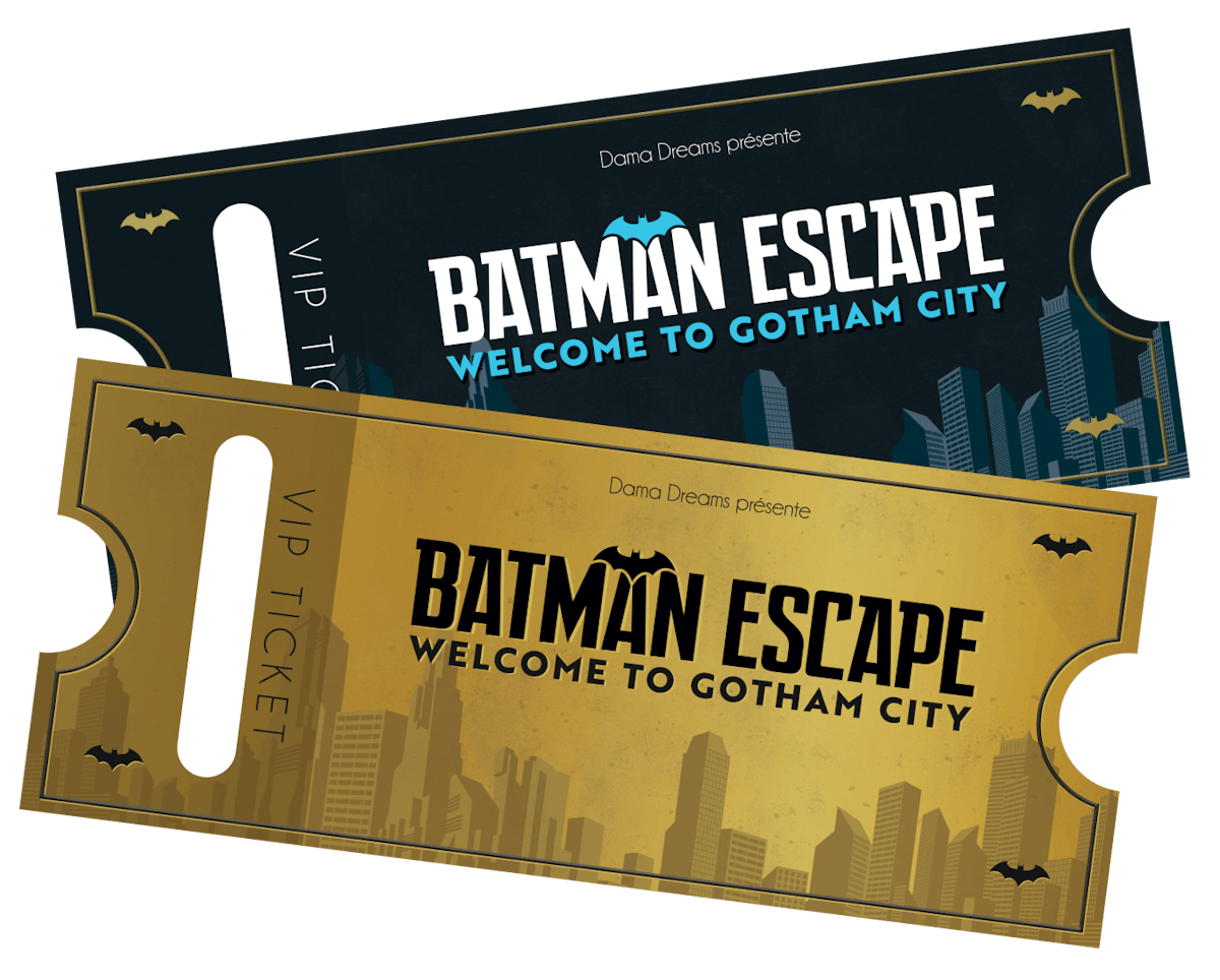 Offrez un bon cadeau pour Batman Escape