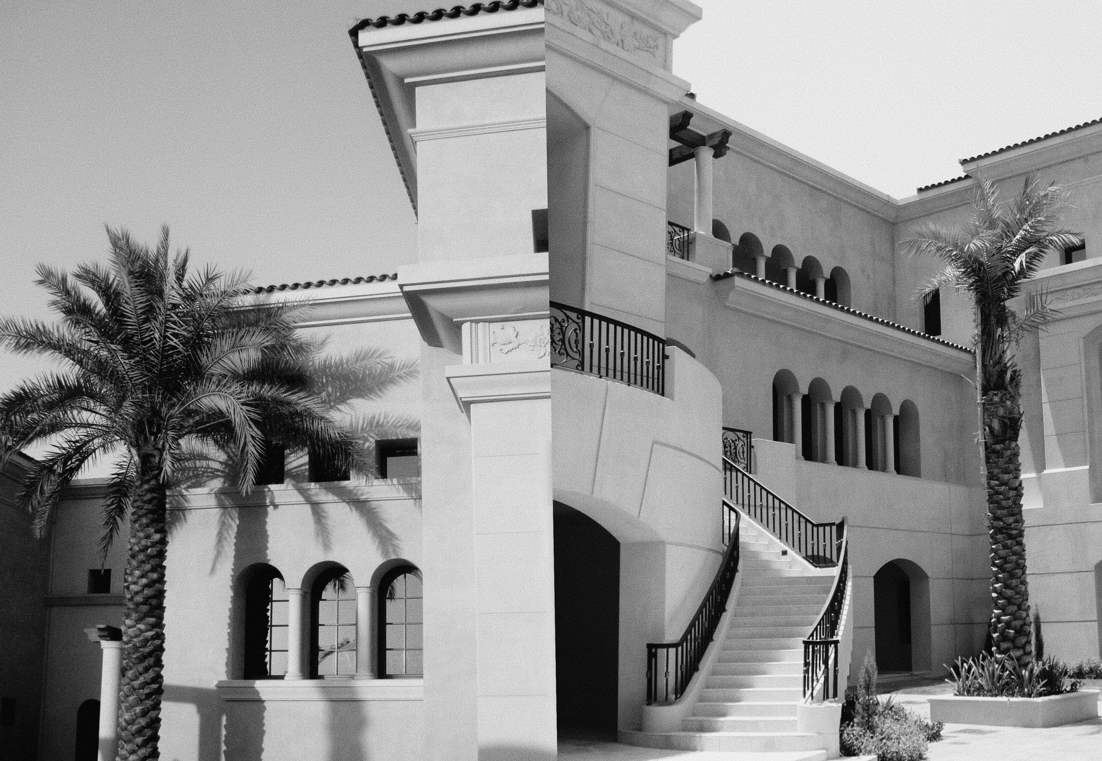 Arabische Paläste, gestrichen mit Bauwerk Colour Kalkfarbe