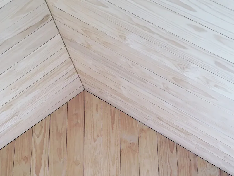 Limewash paint application for Wood Panelling and Timber surfaces