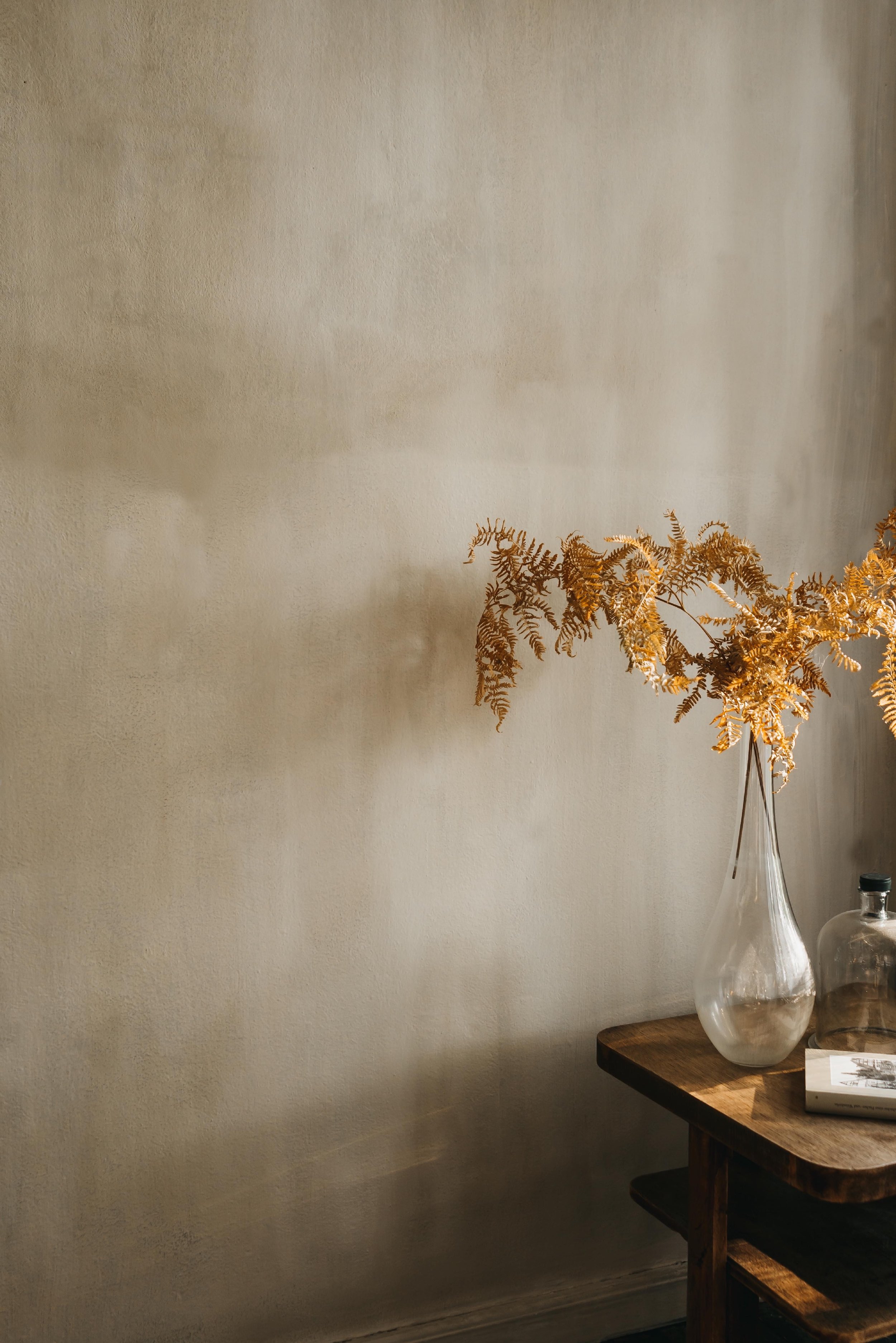 Bauwerk Colour Limewash painted wall