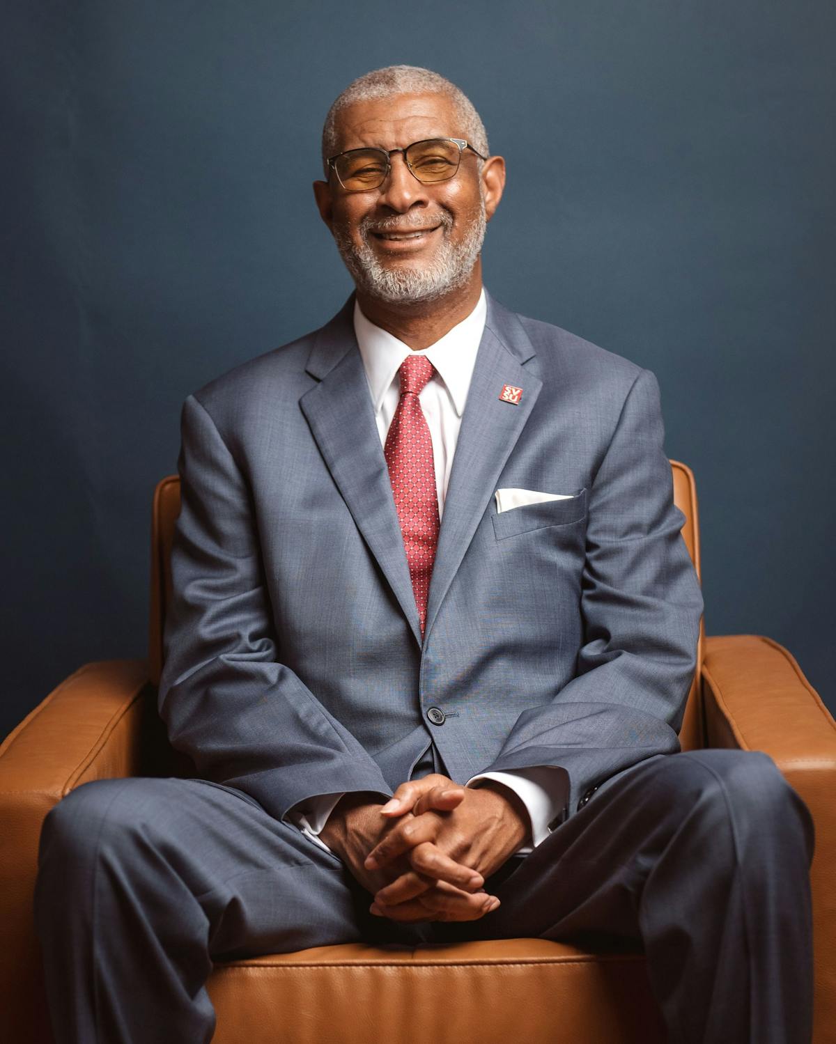 Dr. George Grant, President of Saginaw Valley State University