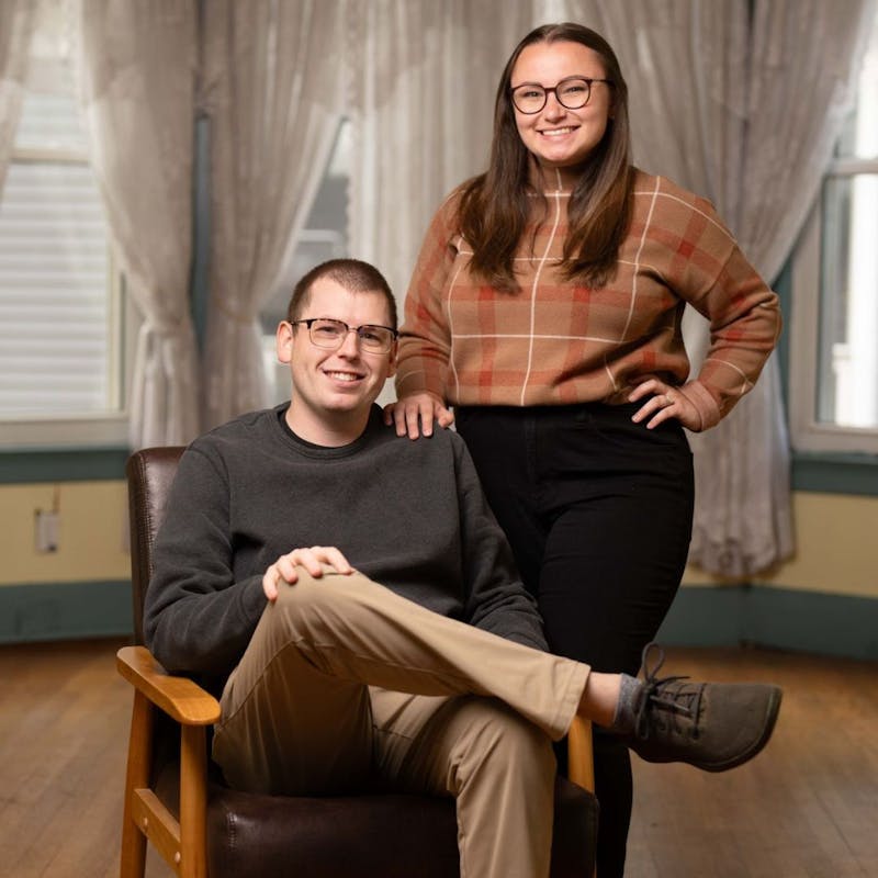 Stephen Prince and Nicole Horn of Bay City, Michigan in their historical home renovation