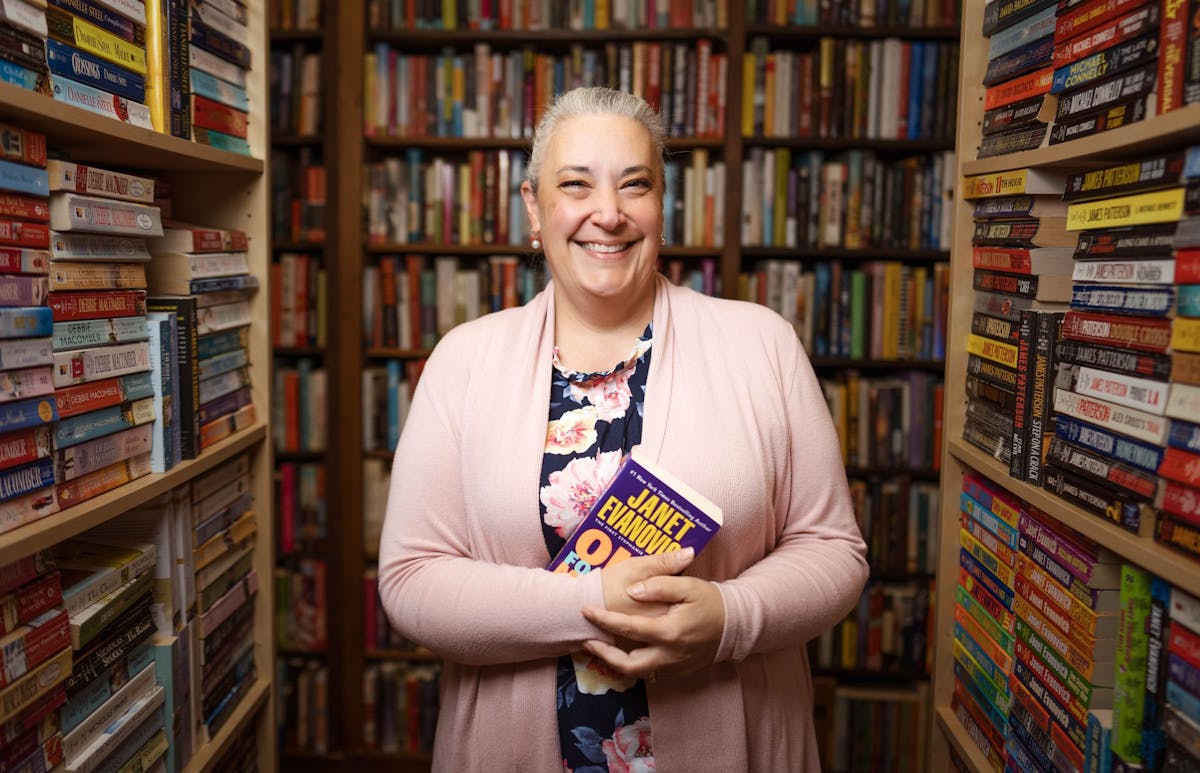 Kerice Basmadjian of Midland Street Books, Bay City, Michigan