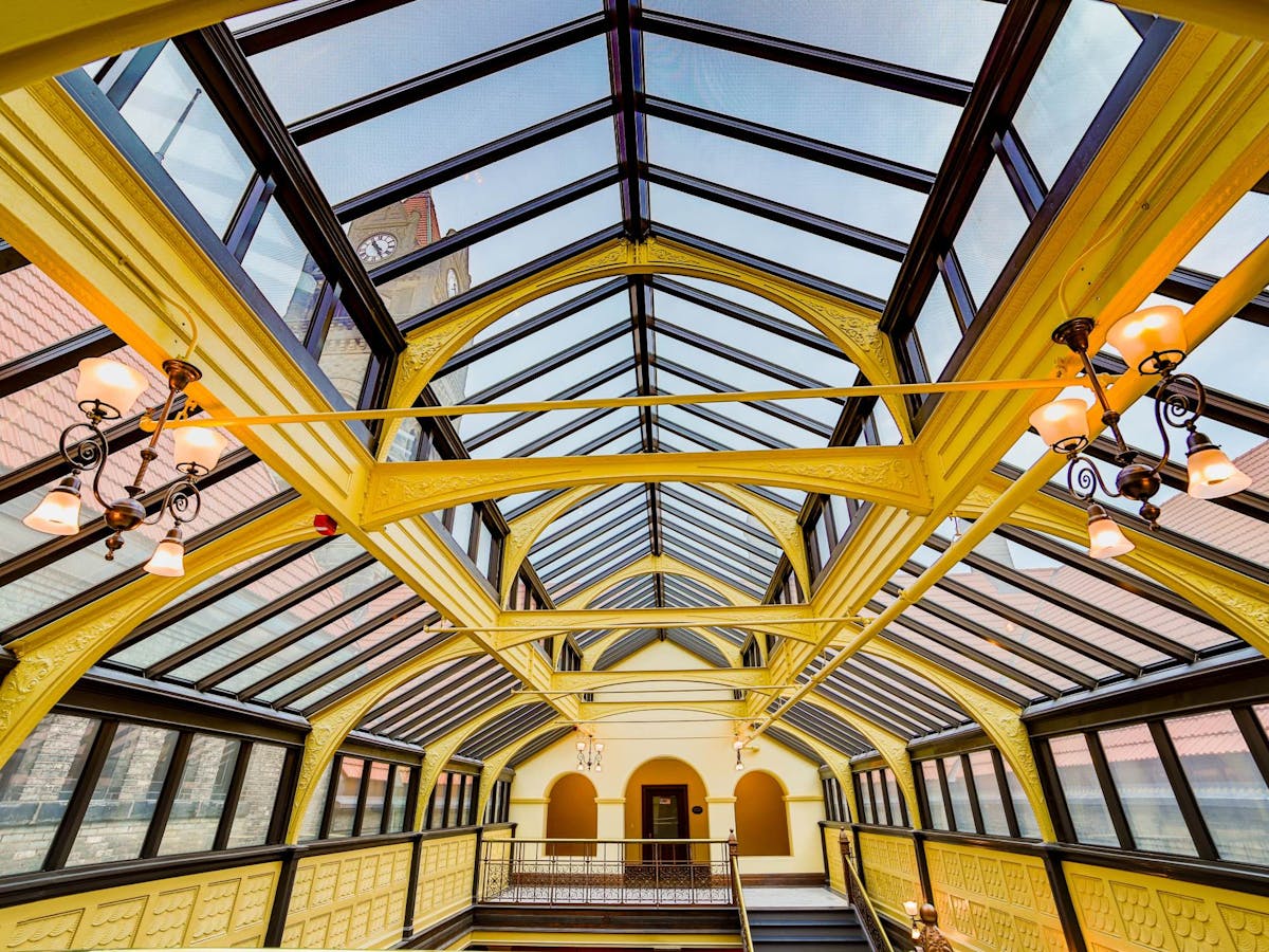 Inside City Hall, Bay City, Michigan