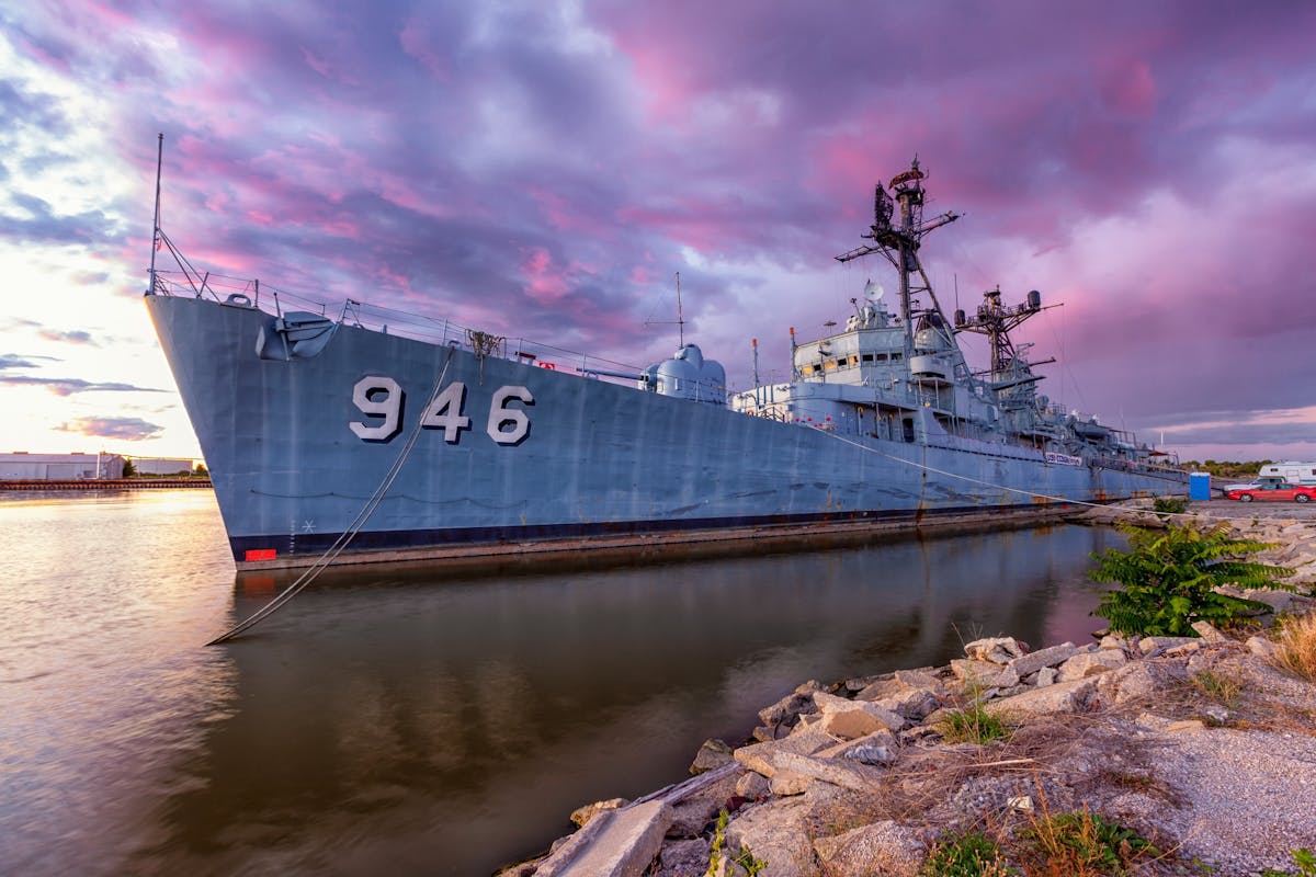 The U.S.S. Edson in Bay City, Michigan
