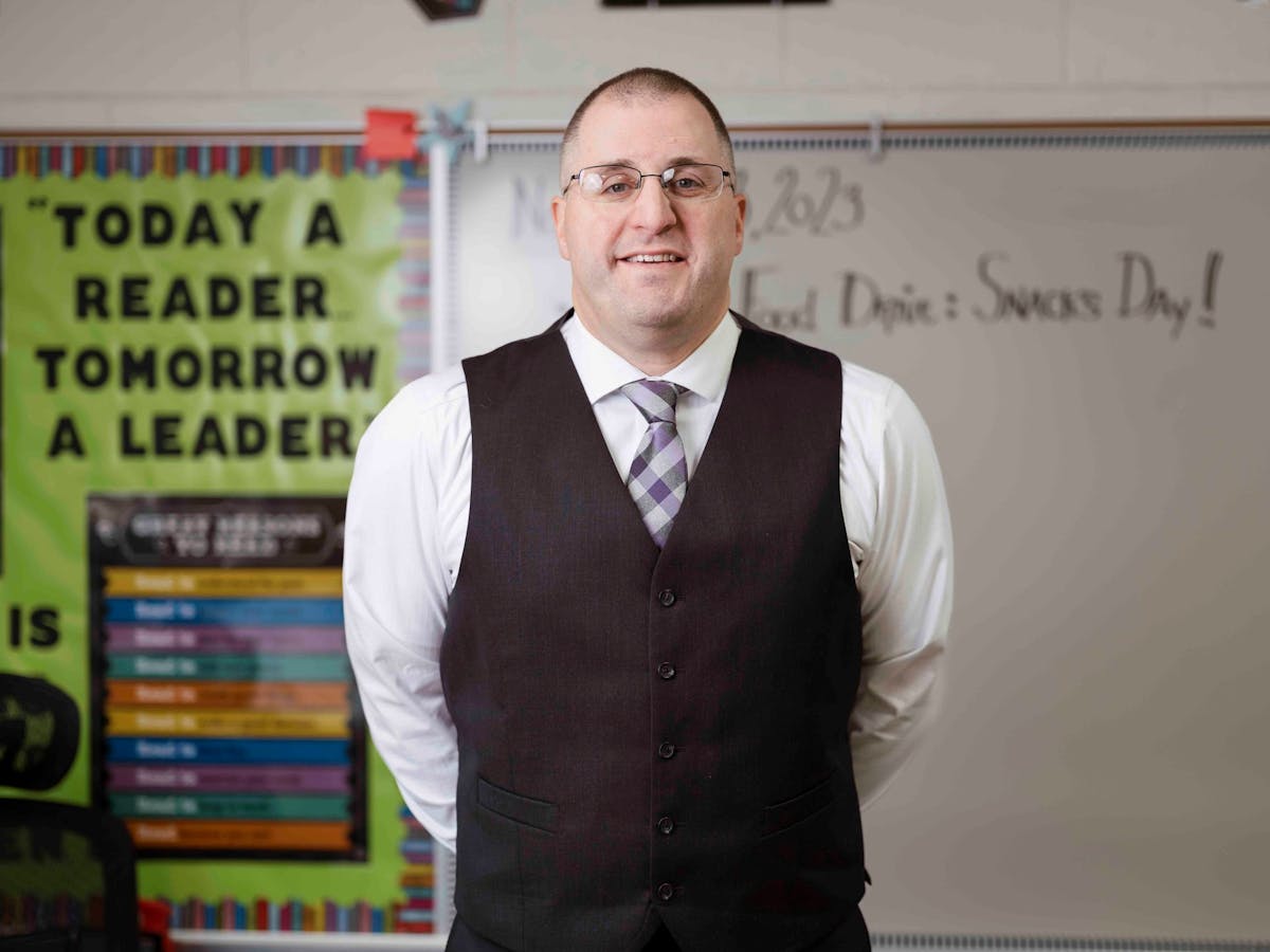 Michael Stoneback, English & Social Studies Teacher, Pinconning Middle/High School